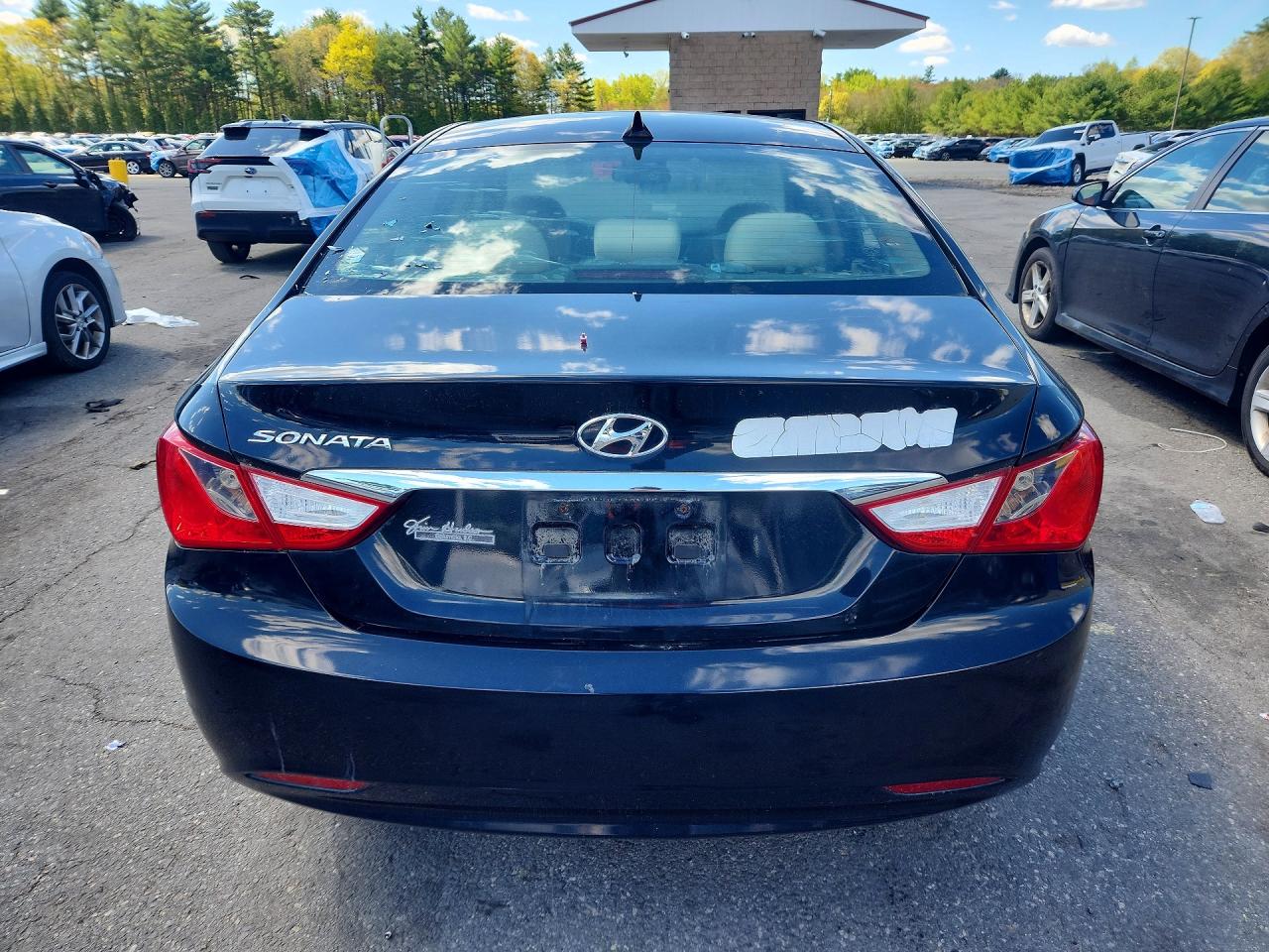 2013 Hyundai Sonata Gls Black vin: 5NPEB4AC4DH644173