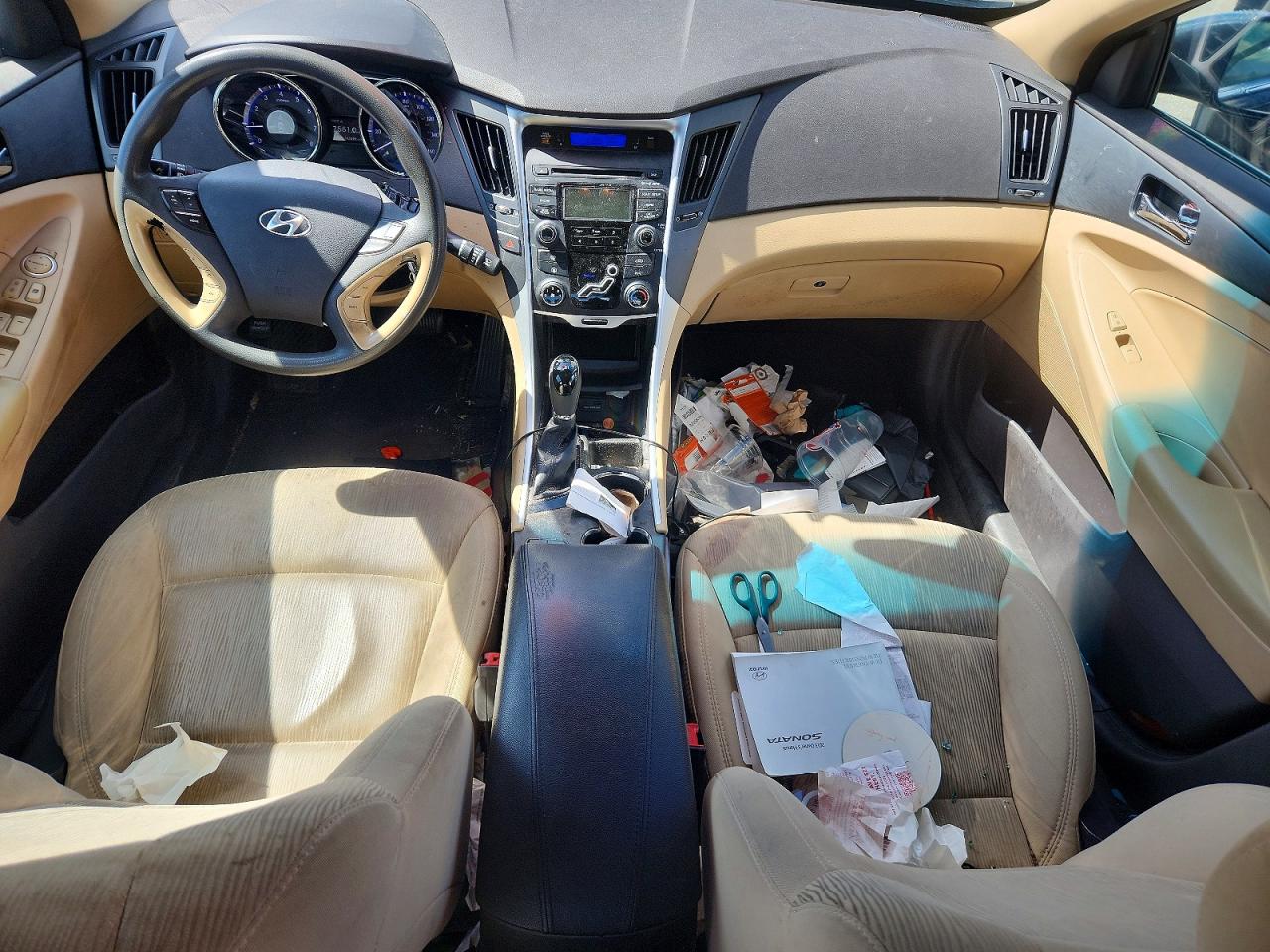 2013 Hyundai Sonata Gls Black vin: 5NPEB4AC4DH644173