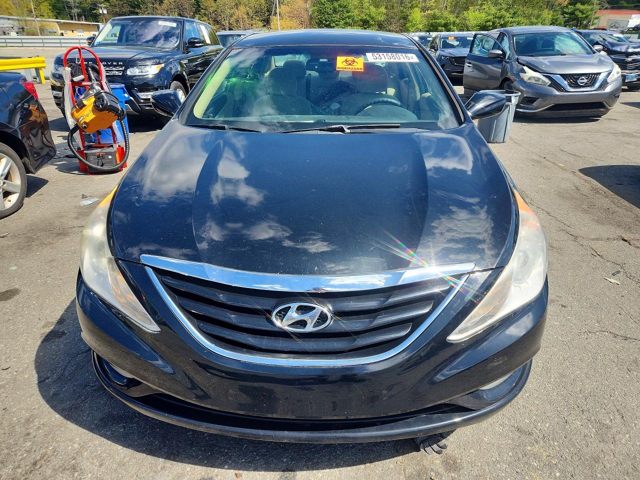 2013 Hyundai Sonata Gls Black vin: 5NPEB4AC4DH644173