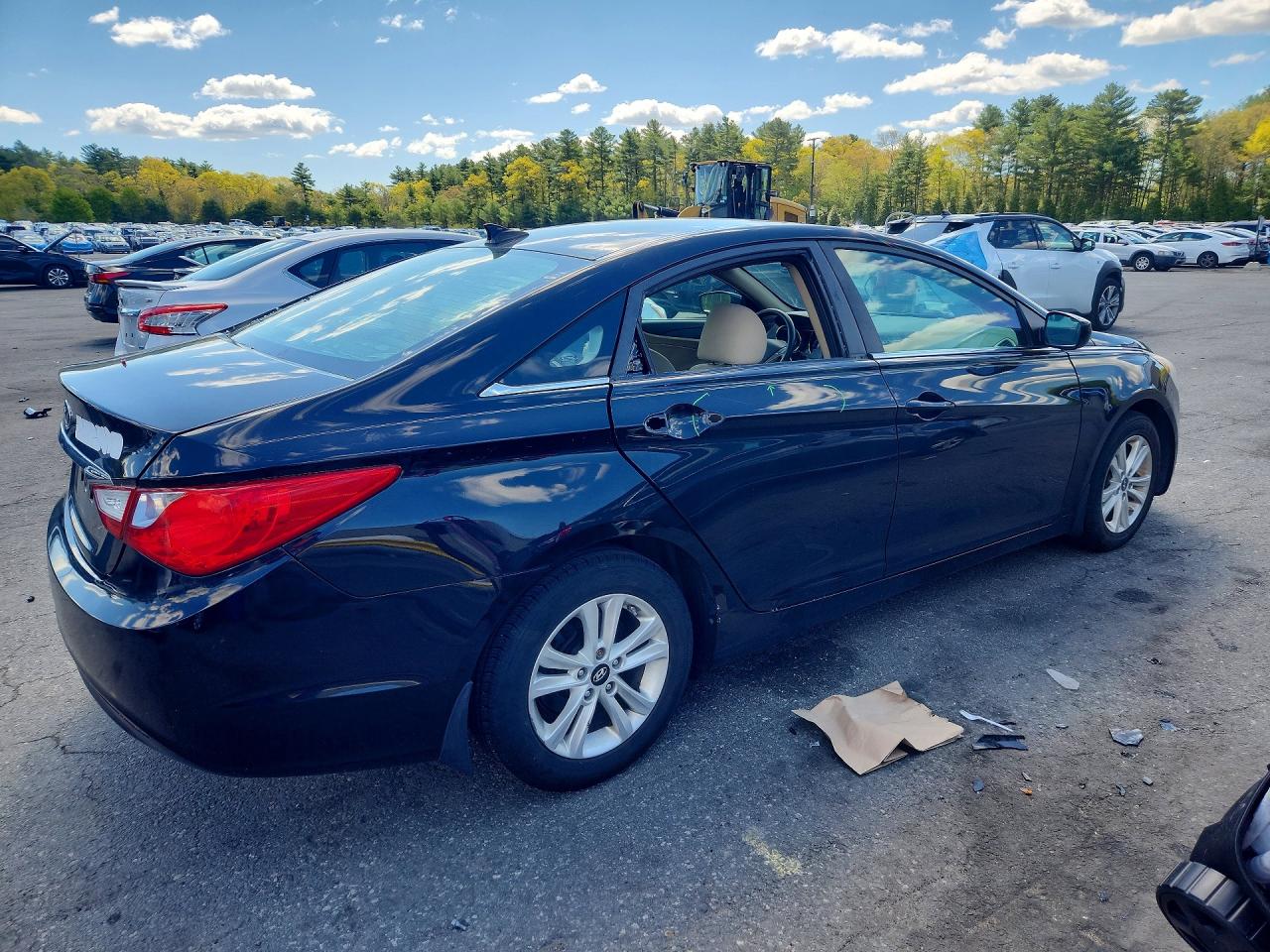 2013 Hyundai Sonata Gls Black vin: 5NPEB4AC4DH644173