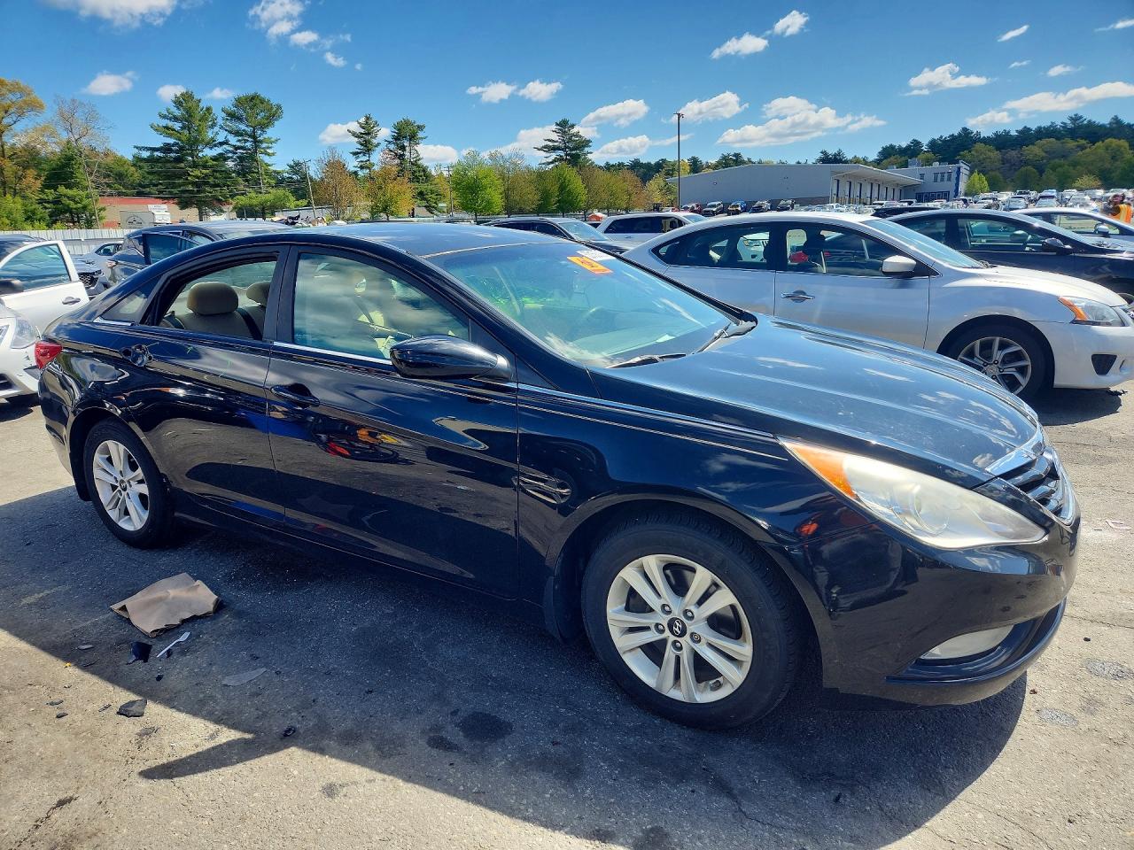 2013 Hyundai Sonata Gls Black vin: 5NPEB4AC4DH644173