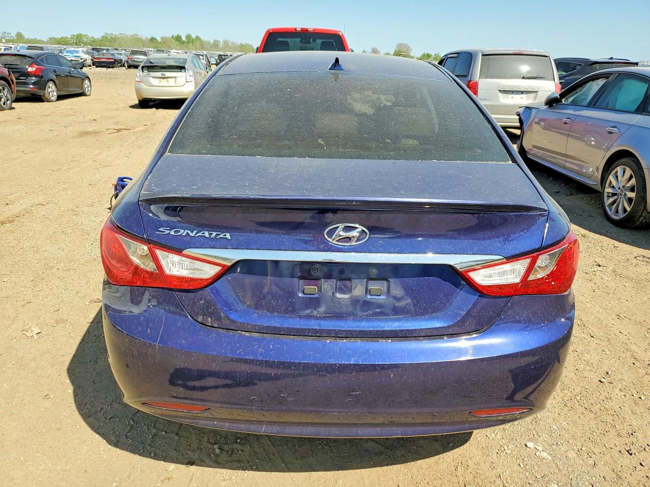 2013 Hyundai Sonata Gls Синий vin: 5NPEB4AC4DH646134