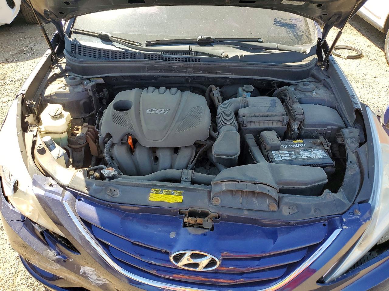 2013 Hyundai Sonata Gls Синий vin: 5NPEB4AC4DH646134