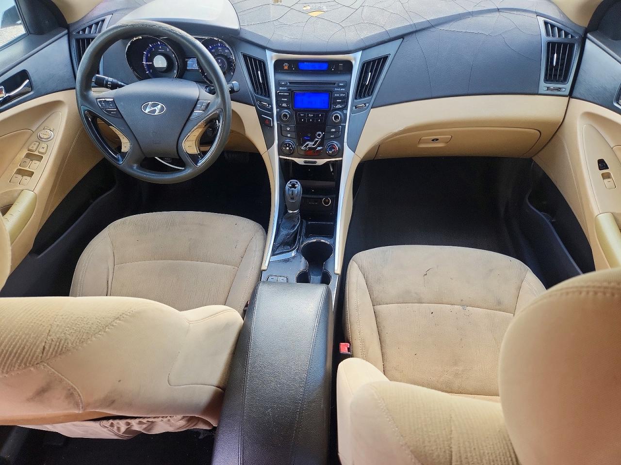 2013 Hyundai Sonata Gls White vin: 5NPEB4AC4DH654556