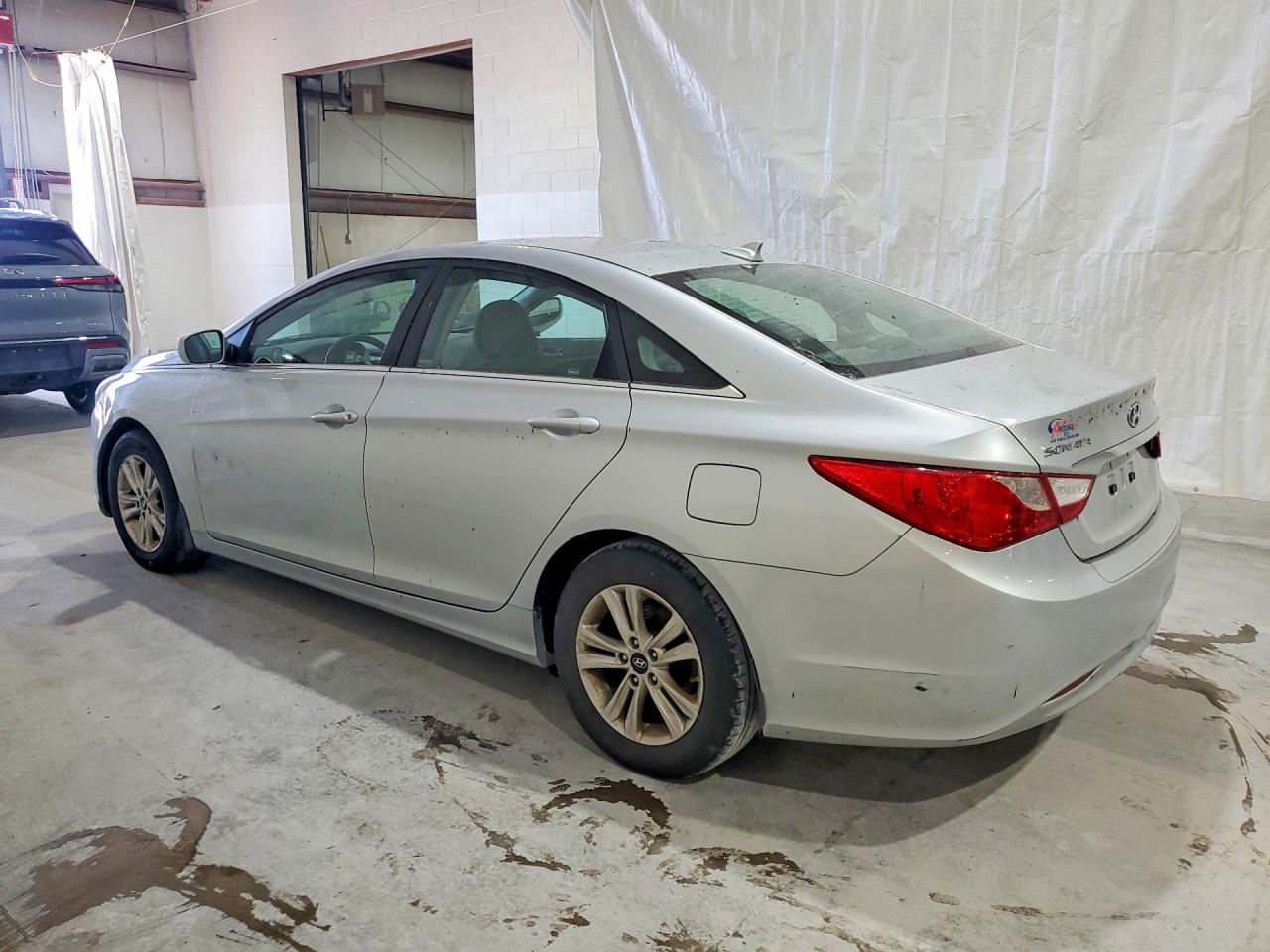 2013 Hyundai Sonata Gls Серебряный vin: 5NPEB4AC4DH656355