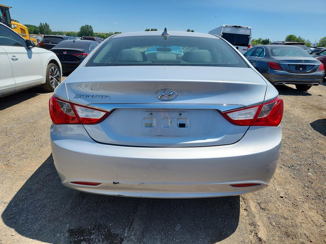 2013 Hyundai Sonata Gls Silver vin: 5NPEB4AC4DH656937