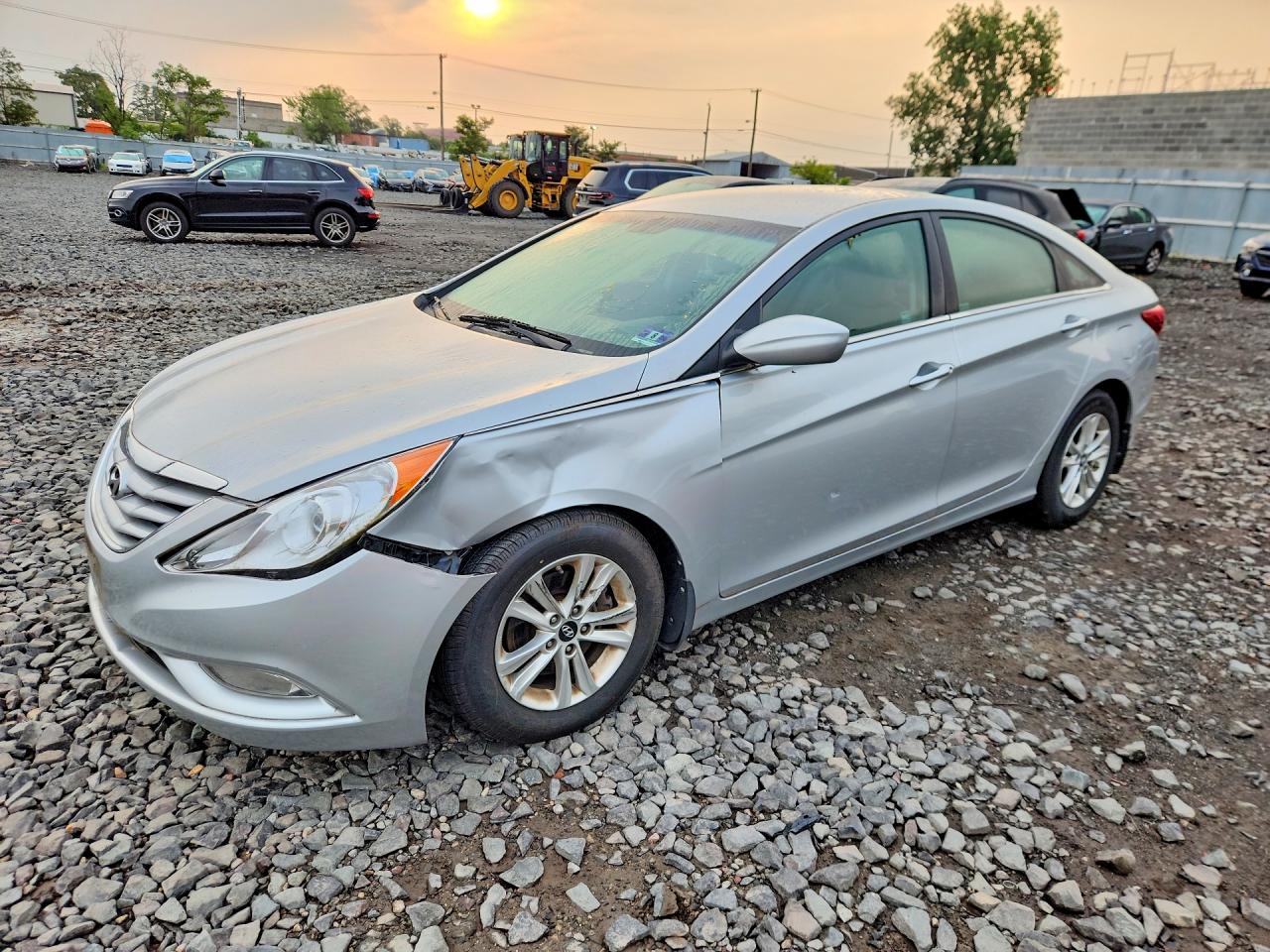 2013 Hyundai Sonata Gls Gray vin: 5NPEB4AC4DH663516