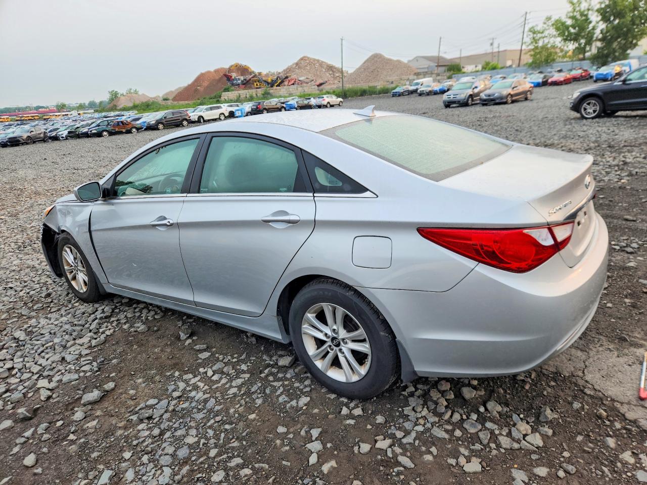 2013 Hyundai Sonata Gls Gray vin: 5NPEB4AC4DH663516