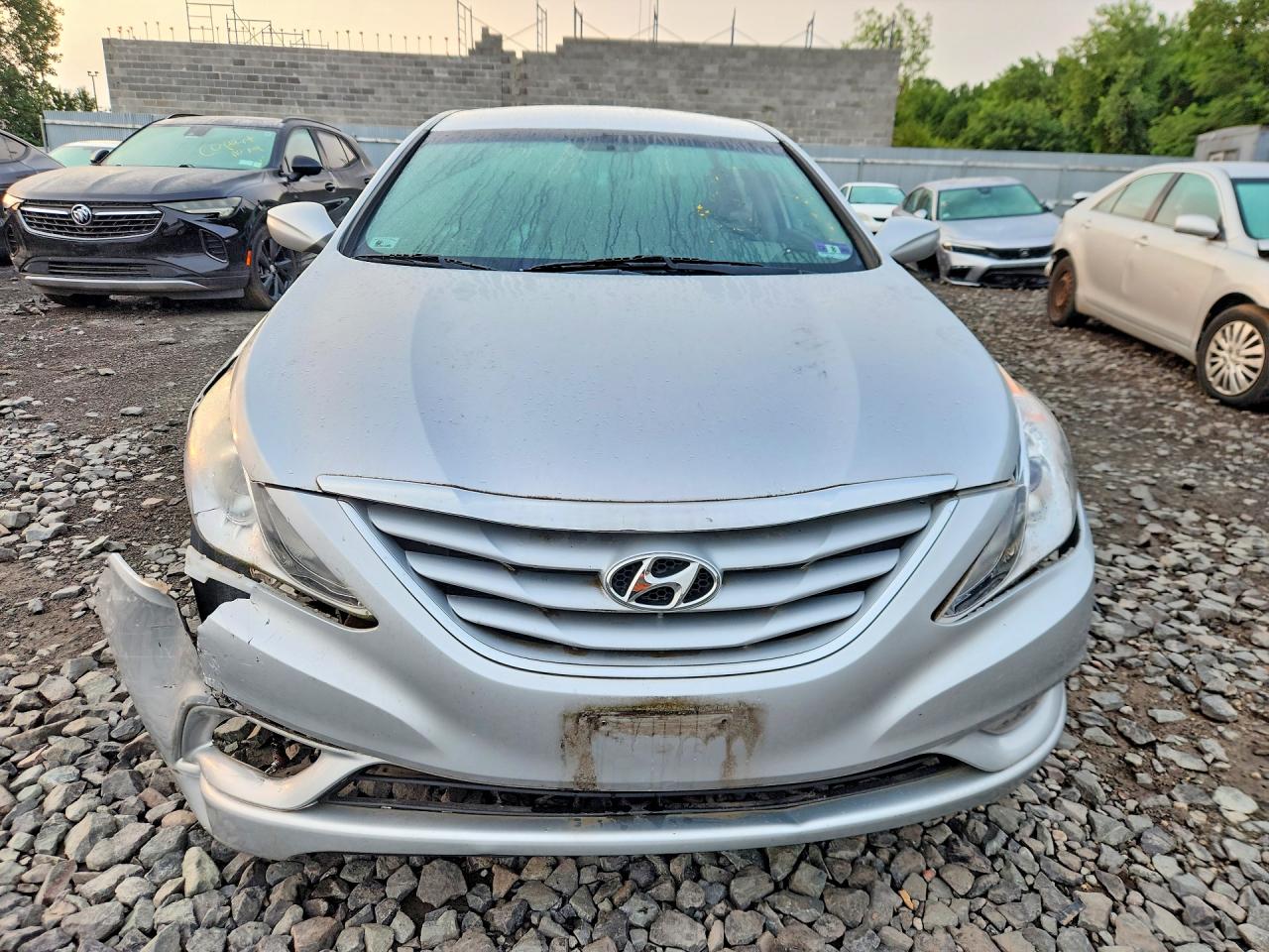 2013 Hyundai Sonata Gls Gray vin: 5NPEB4AC4DH663516