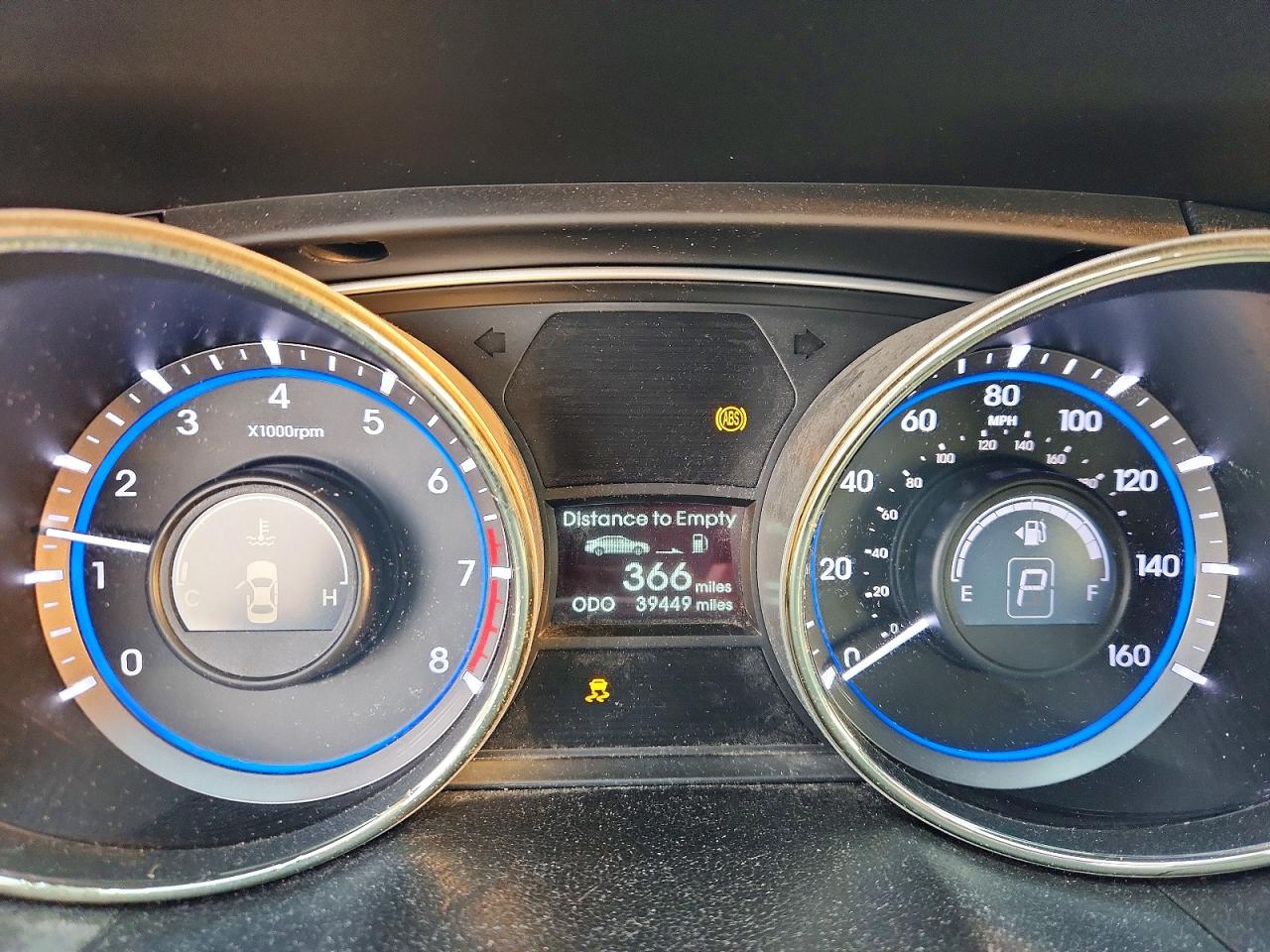 2013 Hyundai Sonata Gls Gray vin: 5NPEB4AC4DH663516