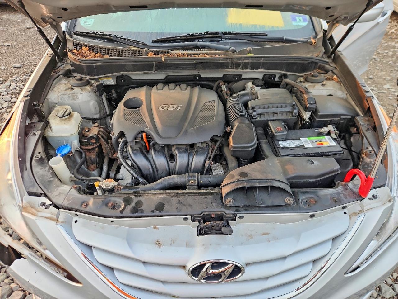 2013 Hyundai Sonata Gls Gray vin: 5NPEB4AC4DH663516