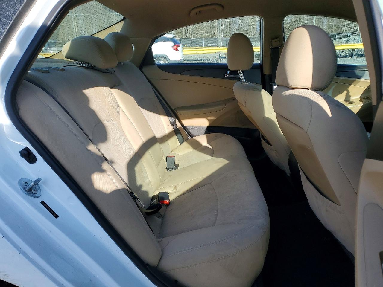 2013 Hyundai Sonata Gls White vin: 5NPEB4AC4DH664293