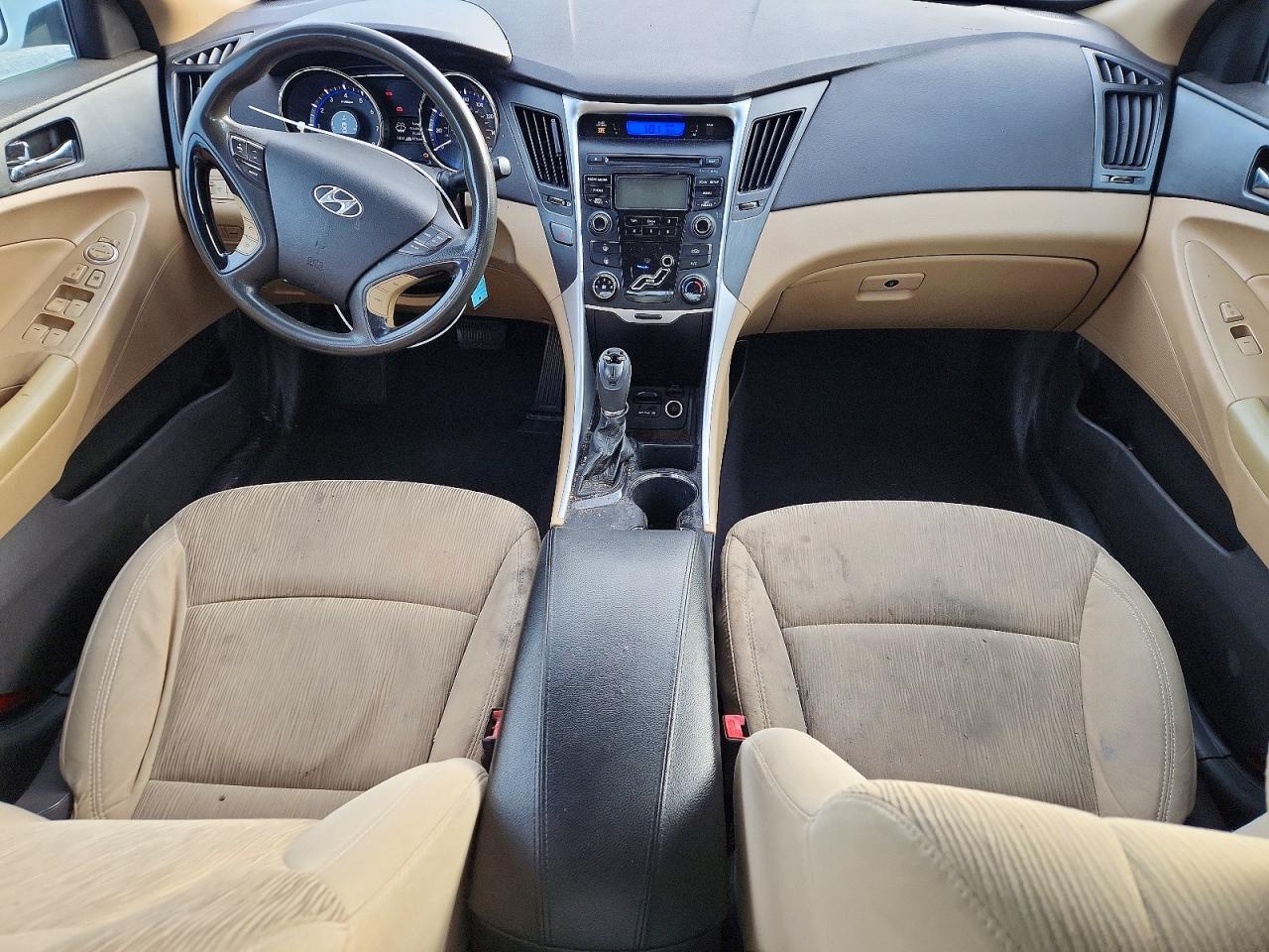 2013 Hyundai Sonata Gls White vin: 5NPEB4AC4DH664293