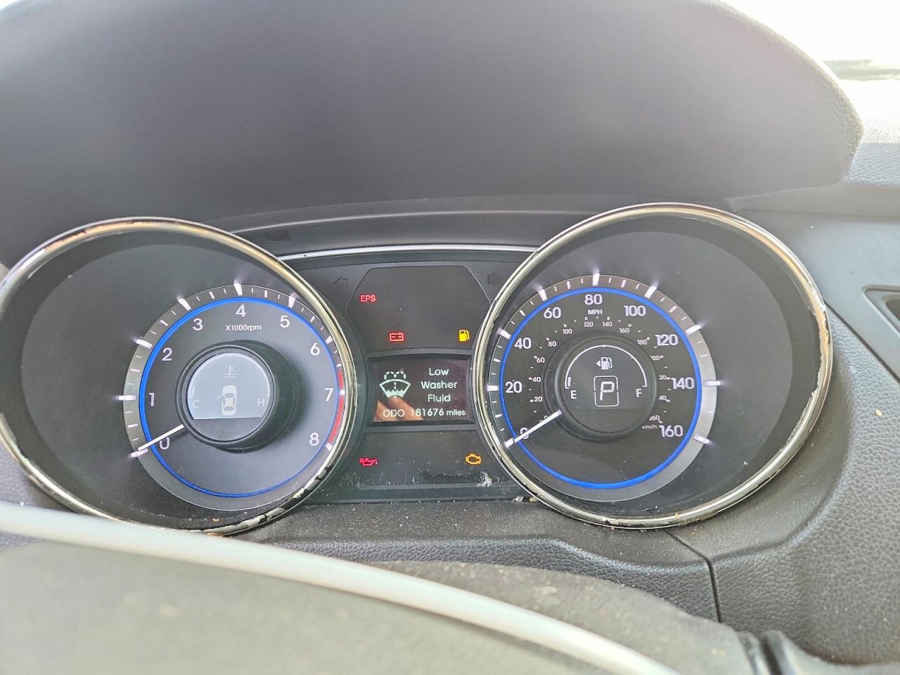 2013 Hyundai Sonata Gls White vin: 5NPEB4AC4DH664293