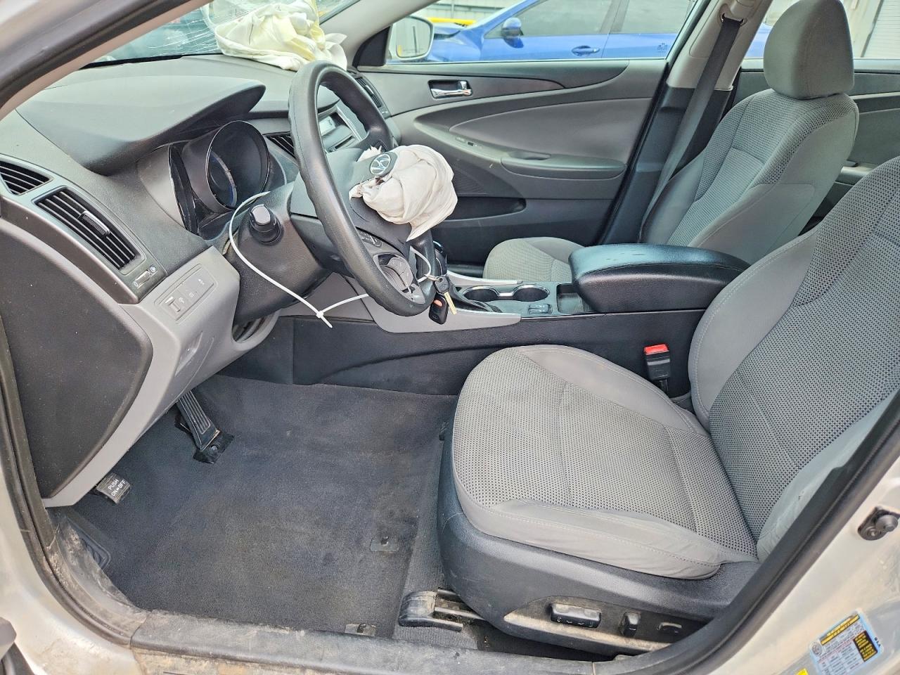 2013 Hyundai Sonata Gls Silver vin: 5NPEB4AC4DH665525