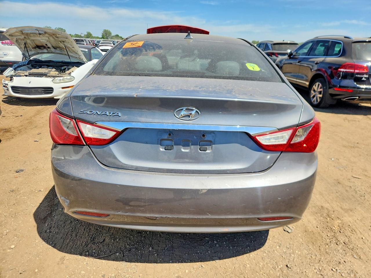 2013 Hyundai Sonata Gls Gray vin: 5NPEB4AC4DH667372