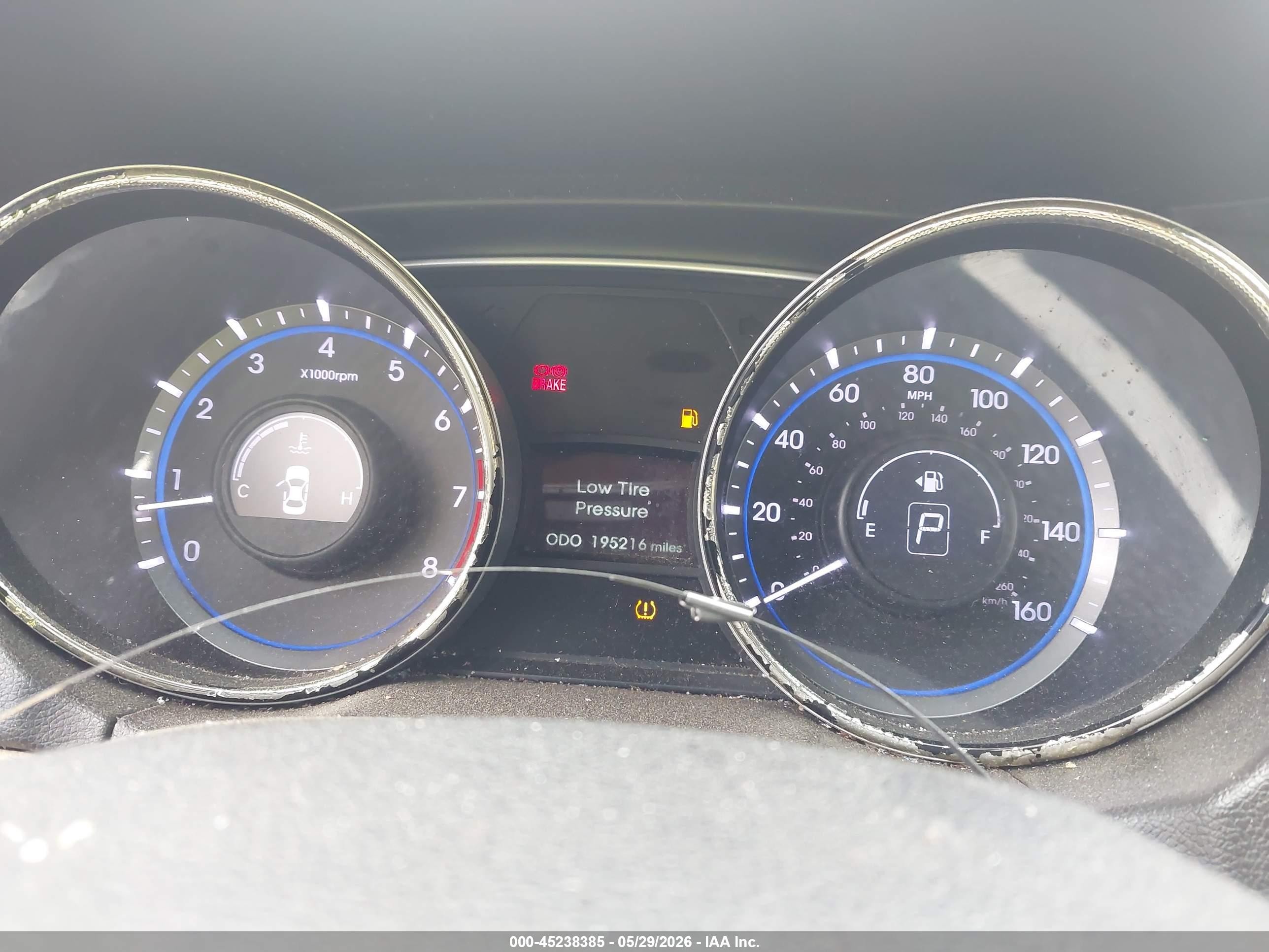 2013 Hyundai Sonata Gls Red vin: 5NPEB4AC4DH669672