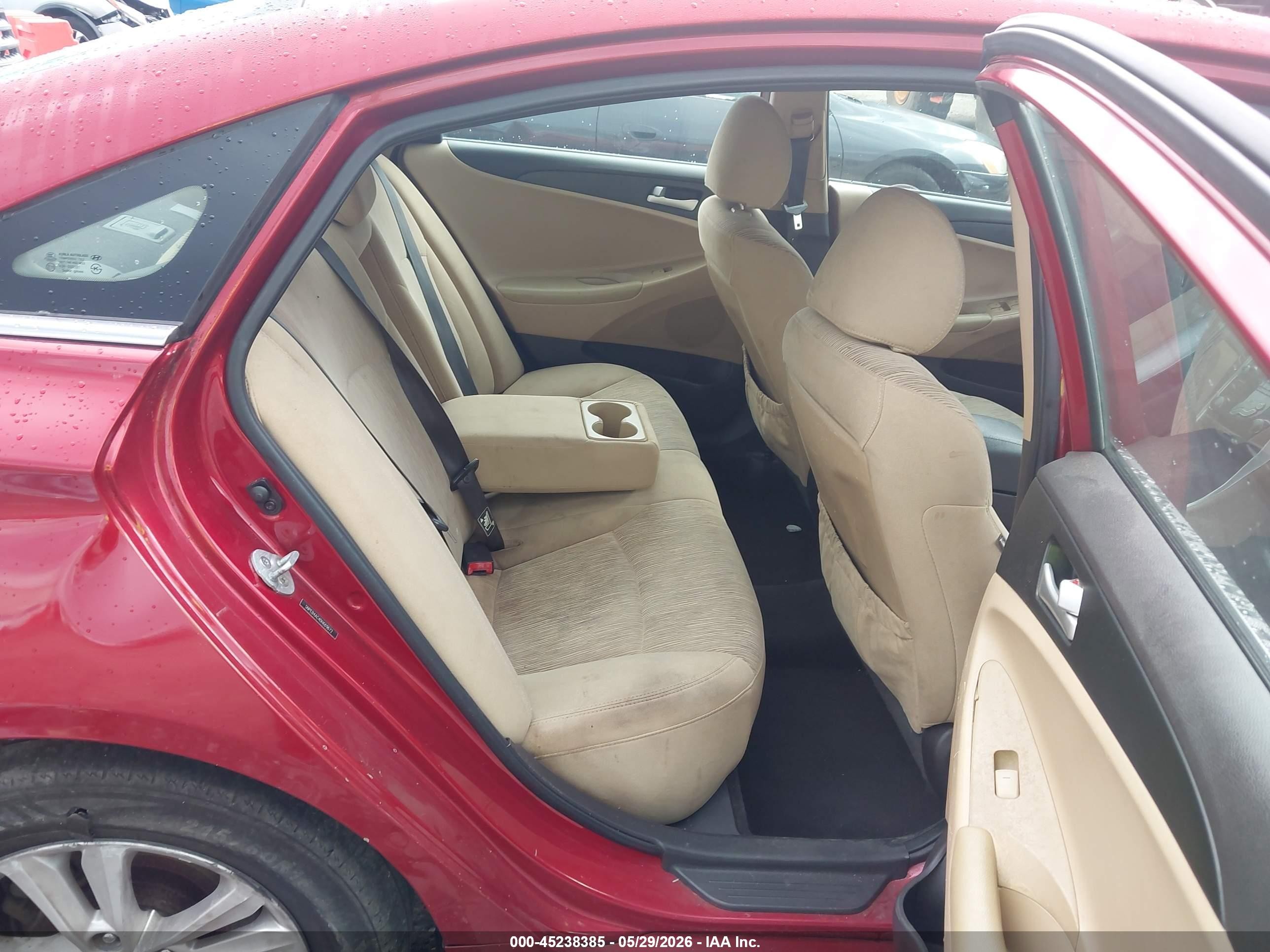2013 Hyundai Sonata Gls Red vin: 5NPEB4AC4DH669672