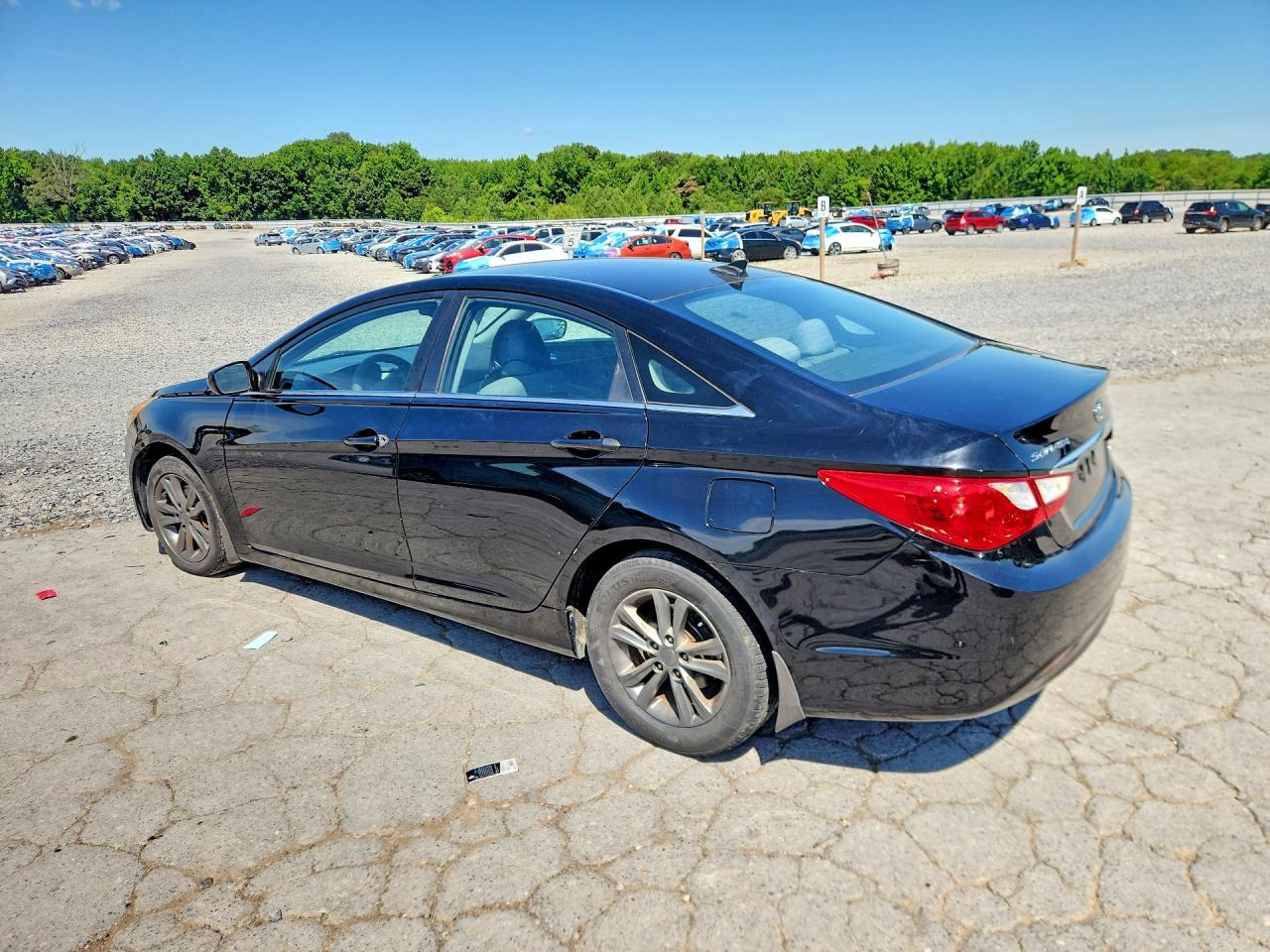 2013 Hyundai Sonata Gls Black vin: 5NPEB4AC4DH674676