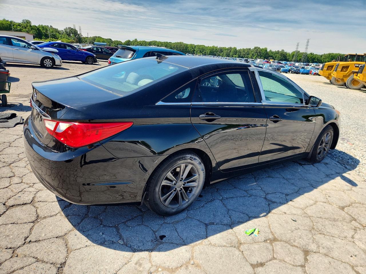 2013 Hyundai Sonata Gls Black vin: 5NPEB4AC4DH674676