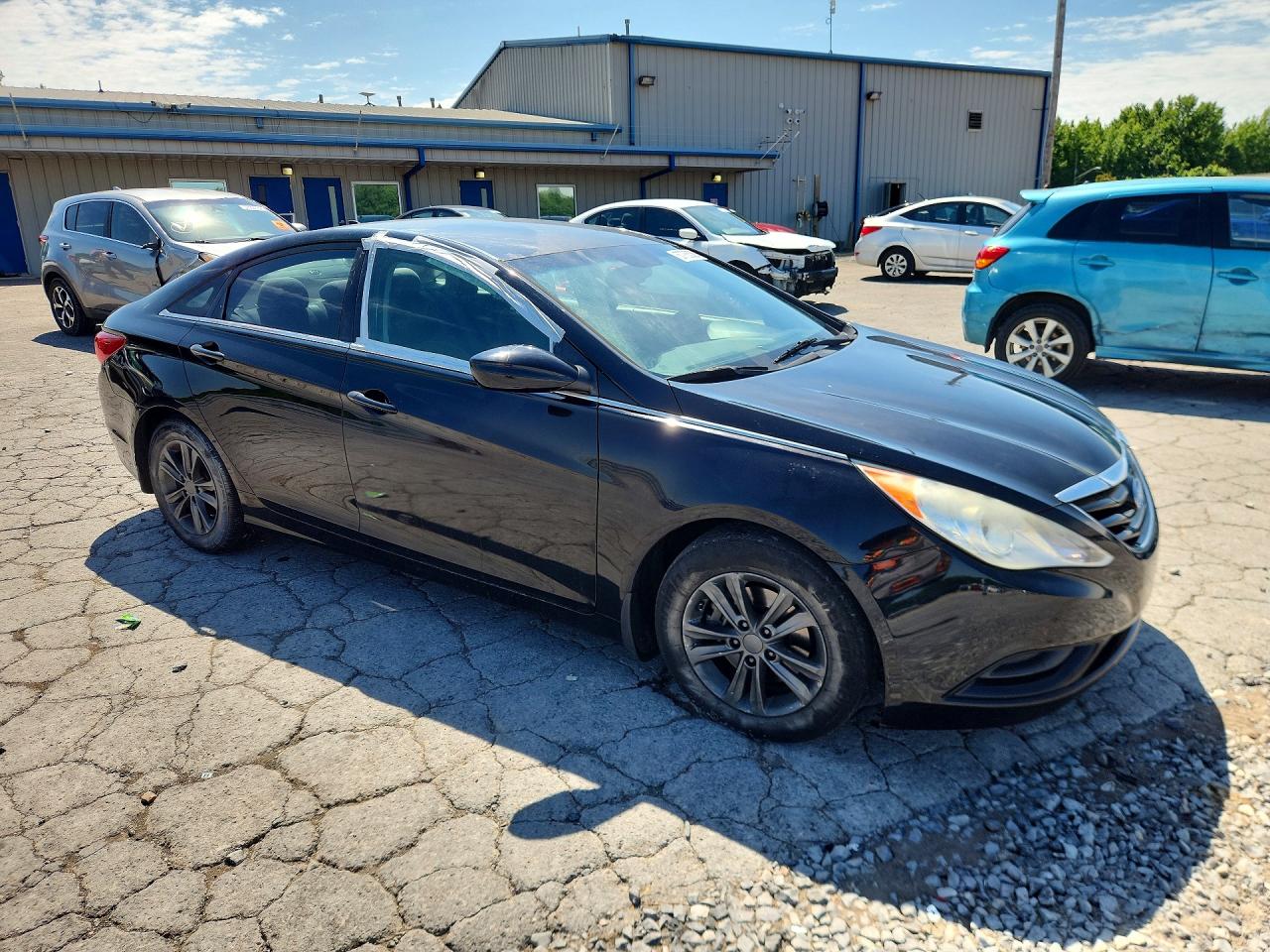 2013 Hyundai Sonata Gls Black vin: 5NPEB4AC4DH674676