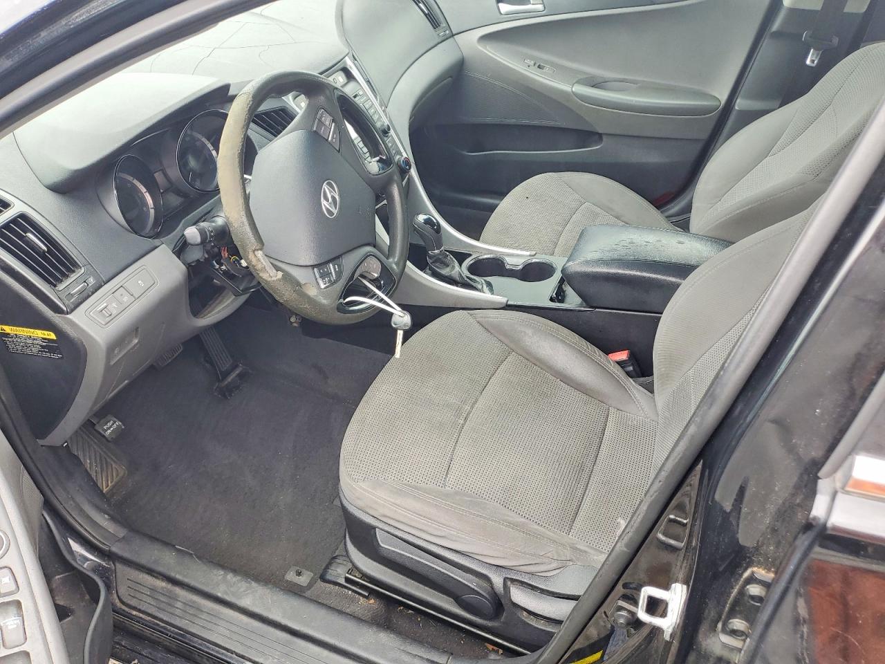2013 Hyundai Sonata Gls Black vin: 5NPEB4AC4DH674676