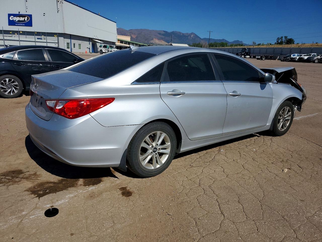 2013 Hyundai Sonata Gls Silver vin: 5NPEB4AC4DH674984