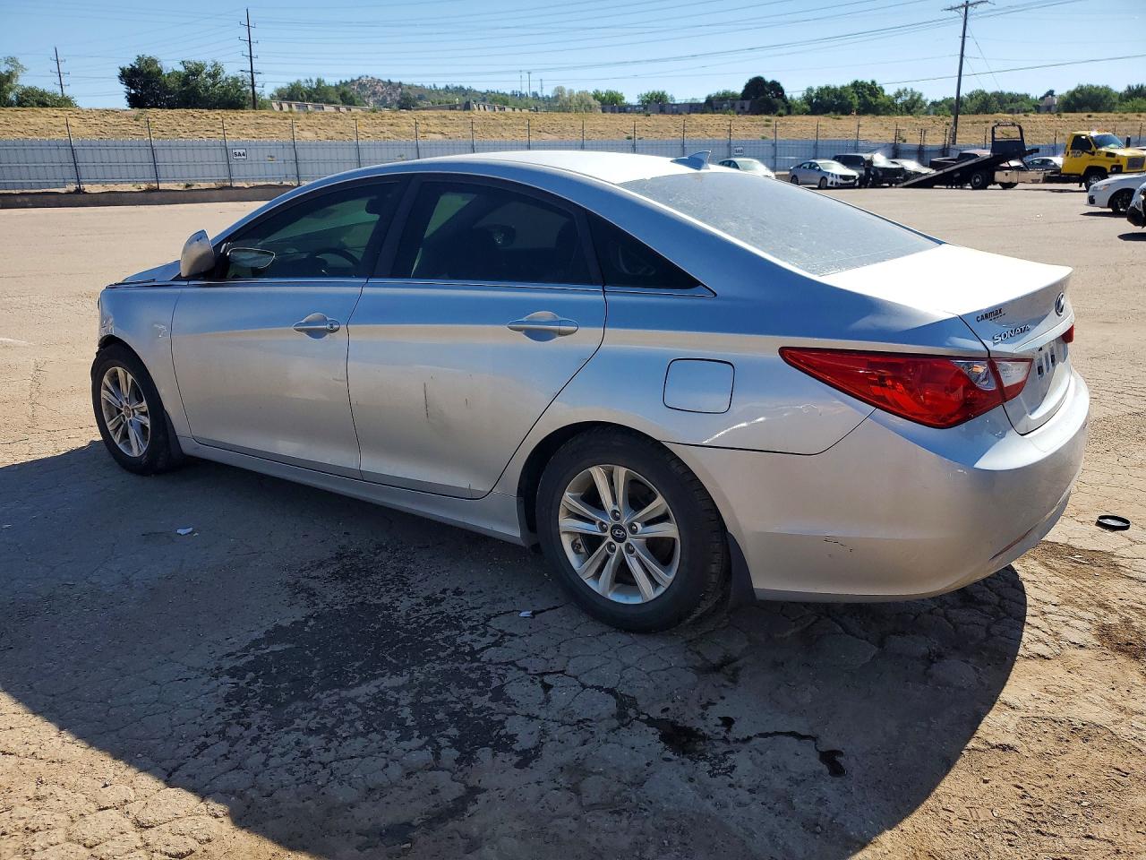 2013 Hyundai Sonata Gls Silver vin: 5NPEB4AC4DH674984