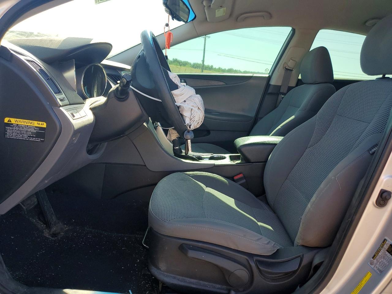 2013 Hyundai Sonata Gls Silver vin: 5NPEB4AC4DH674984