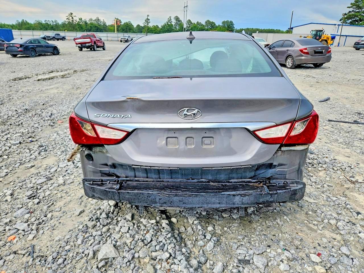 2013 Hyundai Sonata Gls Gray vin: 5NPEB4AC4DH680882
