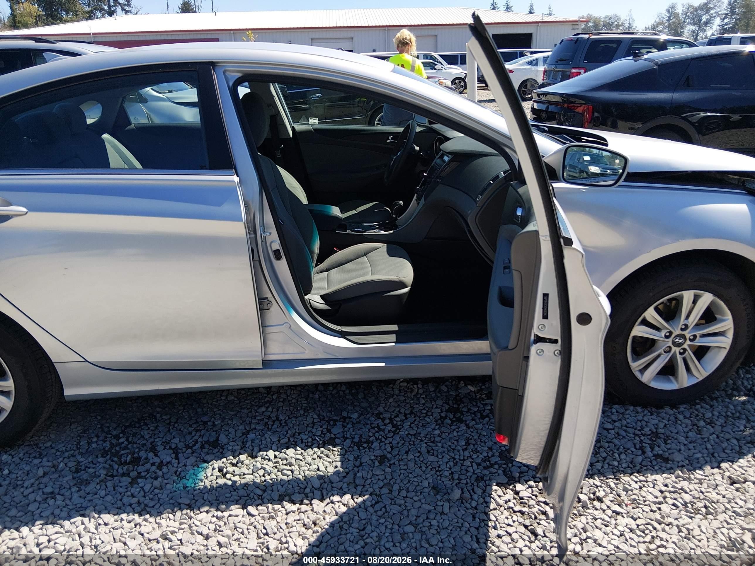 2013 Hyundai Sonata Gls Silver vin: 5NPEB4AC4DH682843