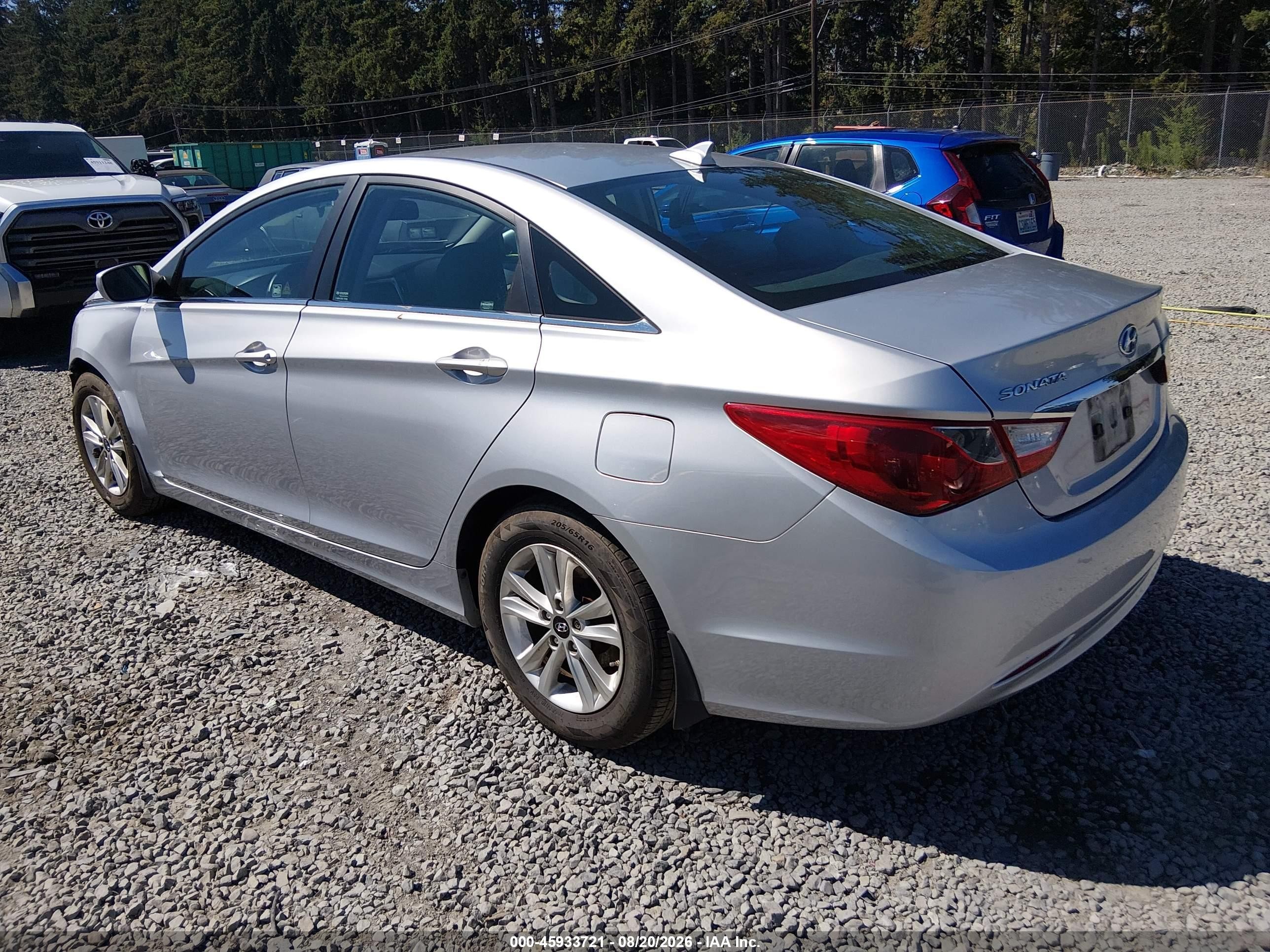 2013 Hyundai Sonata Gls Silver vin: 5NPEB4AC4DH682843