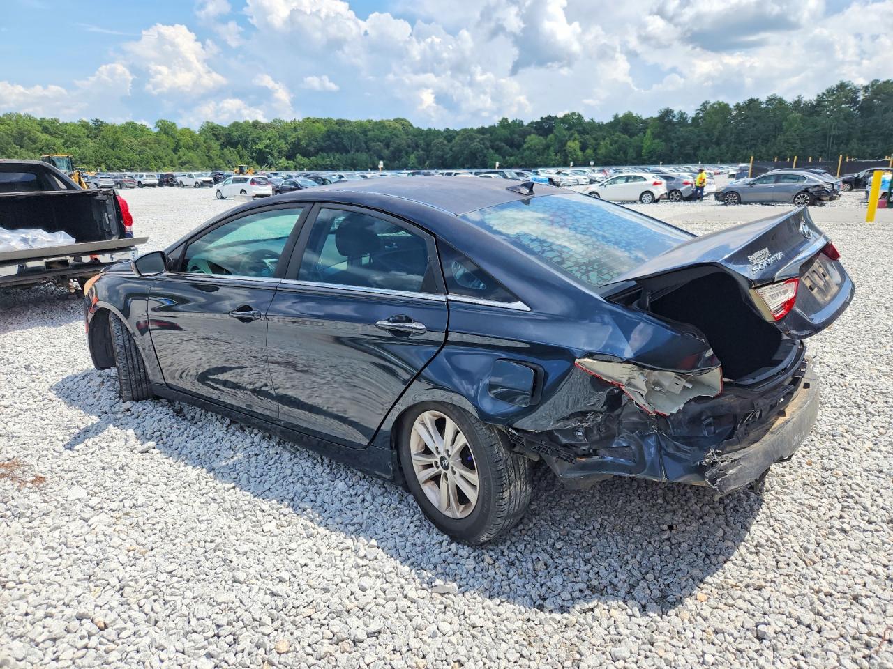 2013 Hyundai Sonata Gls Black vin: 5NPEB4AC4DH695933