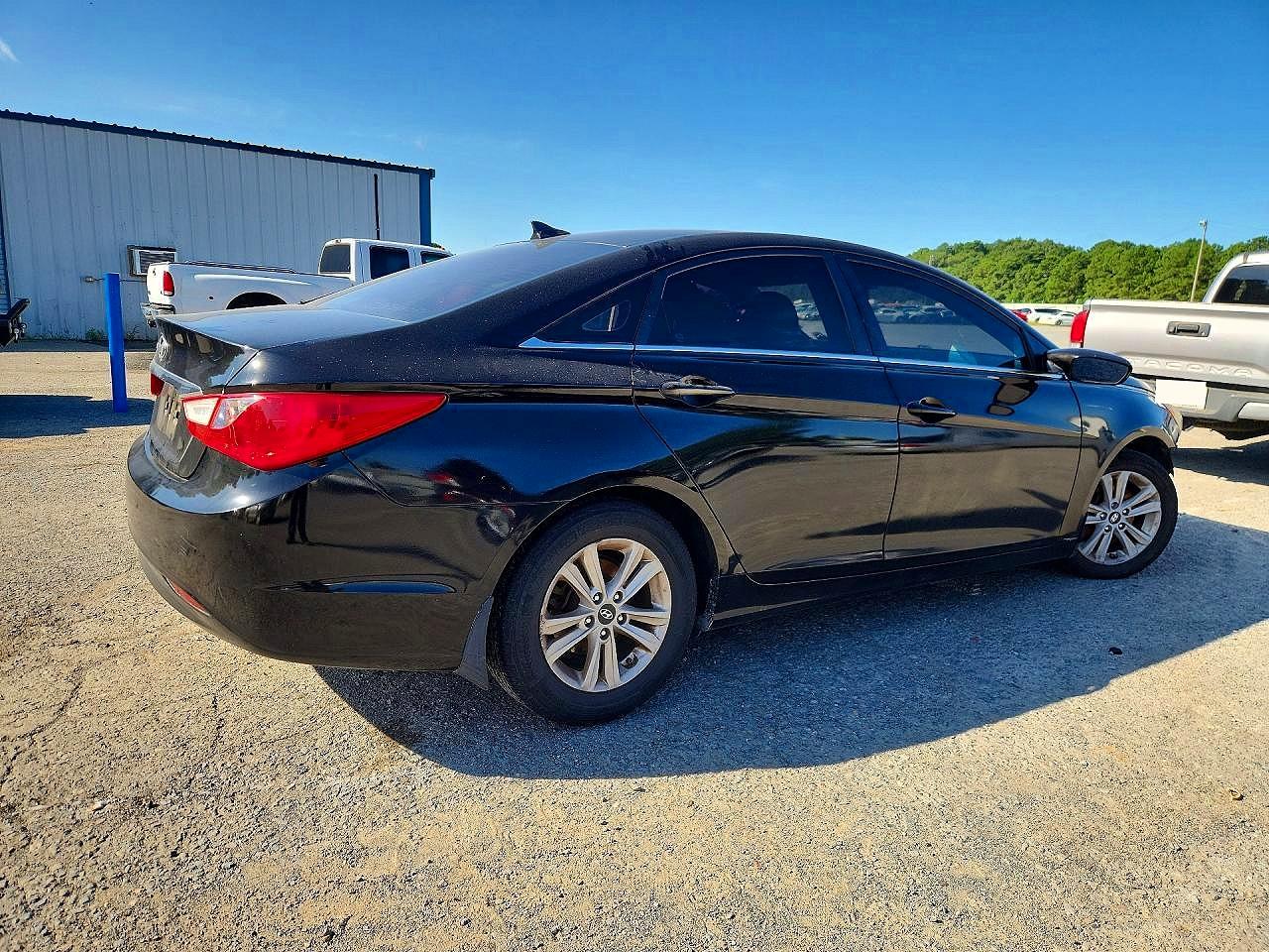 2013 Hyundai Sonata Gls Black vin: 5NPEB4AC4DH698444