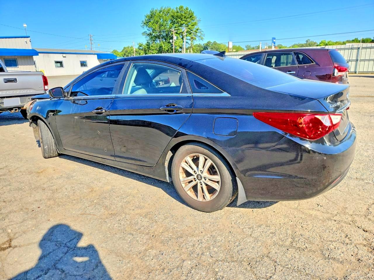 2013 Hyundai Sonata Gls Black vin: 5NPEB4AC4DH698444