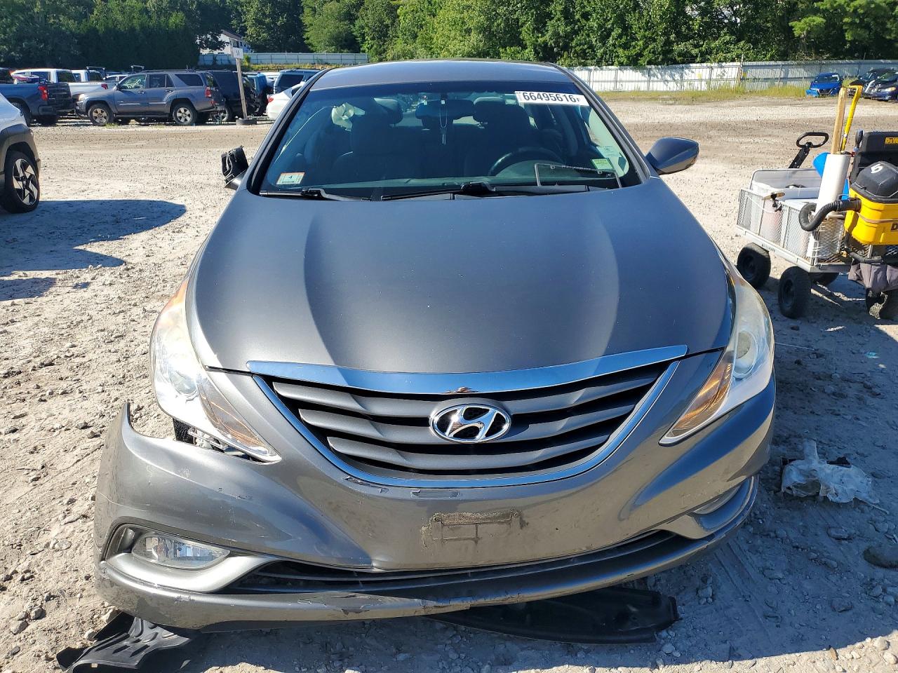 2013 Hyundai Sonata Gls Серый vin: 5NPEB4AC4DH703822