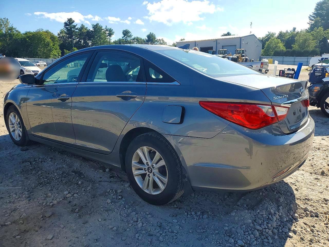 2013 Hyundai Sonata Gls Серый vin: 5NPEB4AC4DH703822