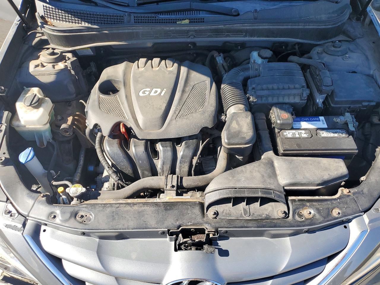 2013 Hyundai Sonata Gls Серый vin: 5NPEB4AC4DH703822