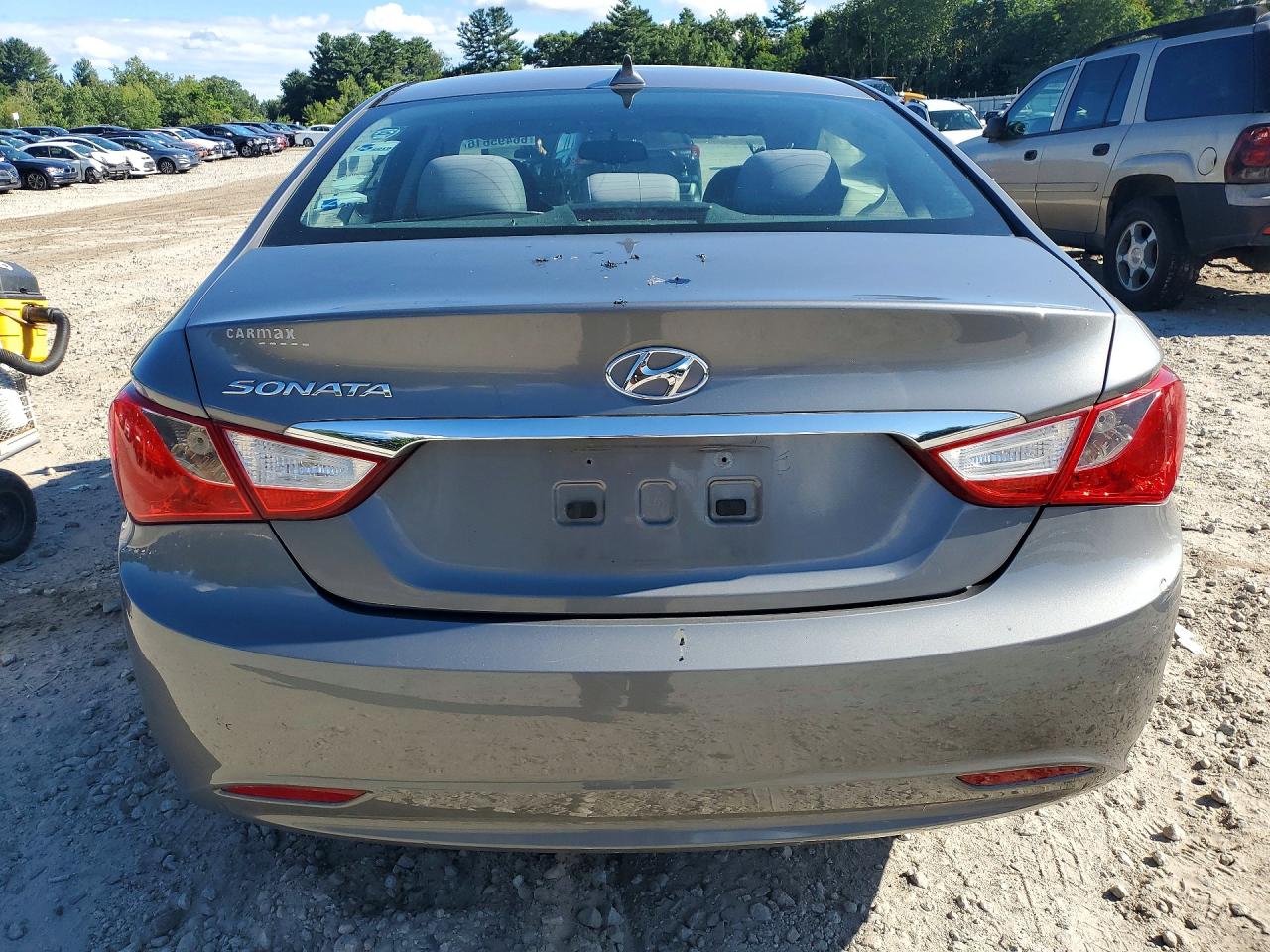 2013 Hyundai Sonata Gls Серый vin: 5NPEB4AC4DH703822