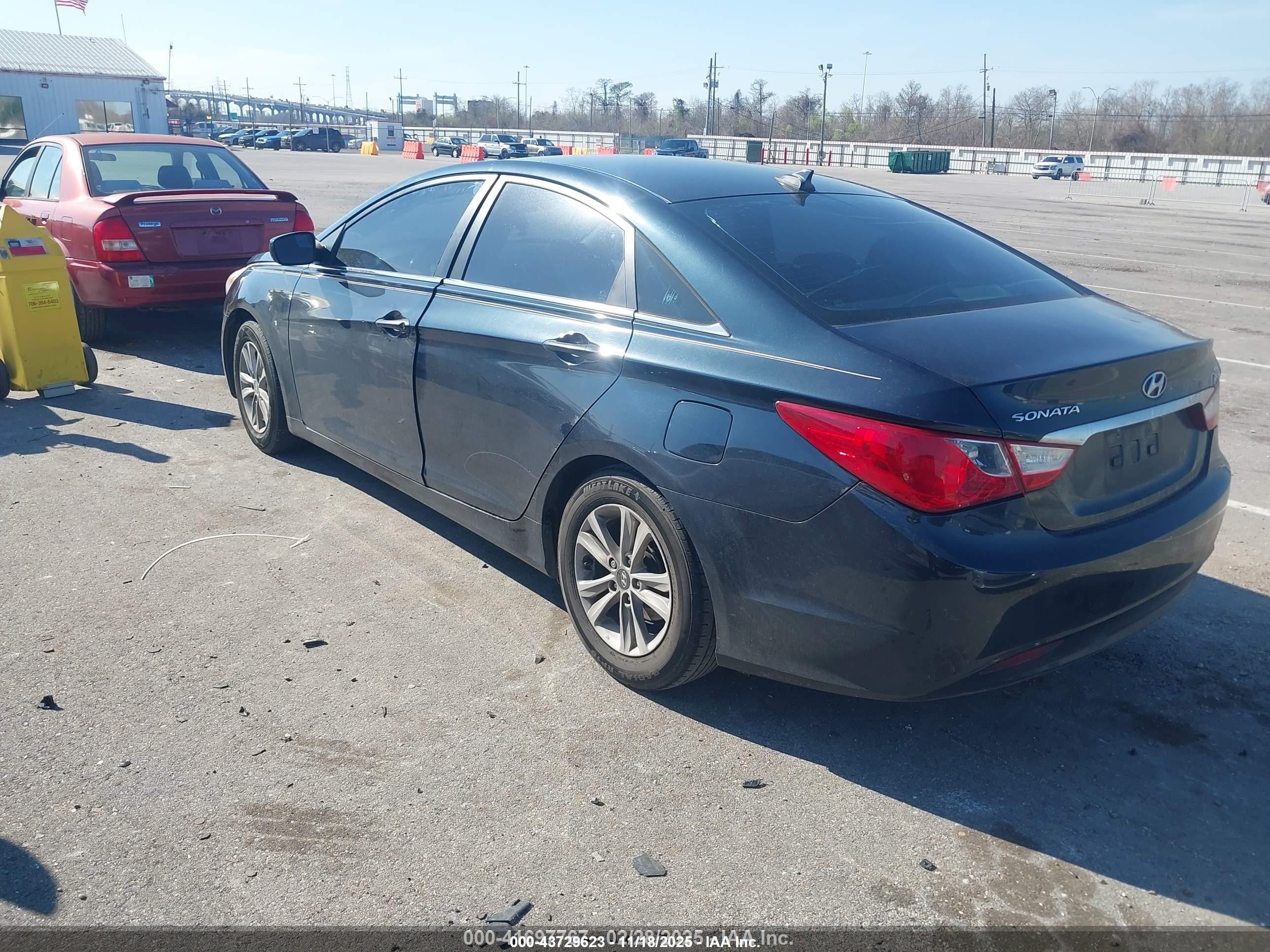 2013 Hyundai Sonata Gls Blue vin: 5NPEB4AC4DH714626