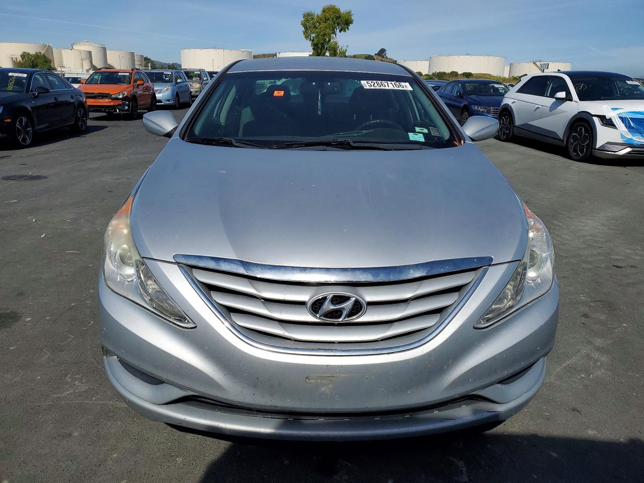 2013 Hyundai Sonata Gls Silver vin: 5NPEB4AC4DH715792