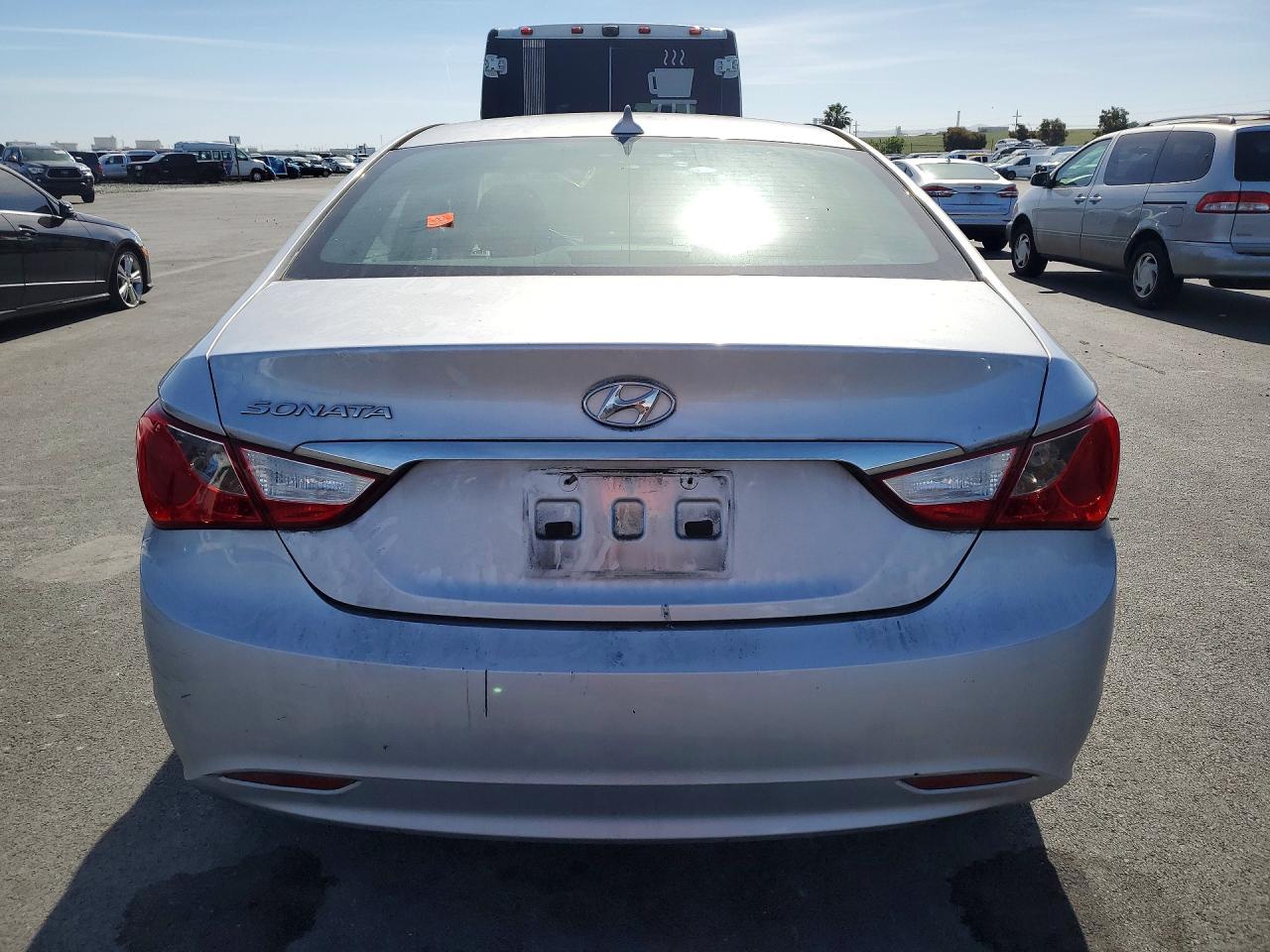 2013 Hyundai Sonata Gls Silver vin: 5NPEB4AC4DH715792