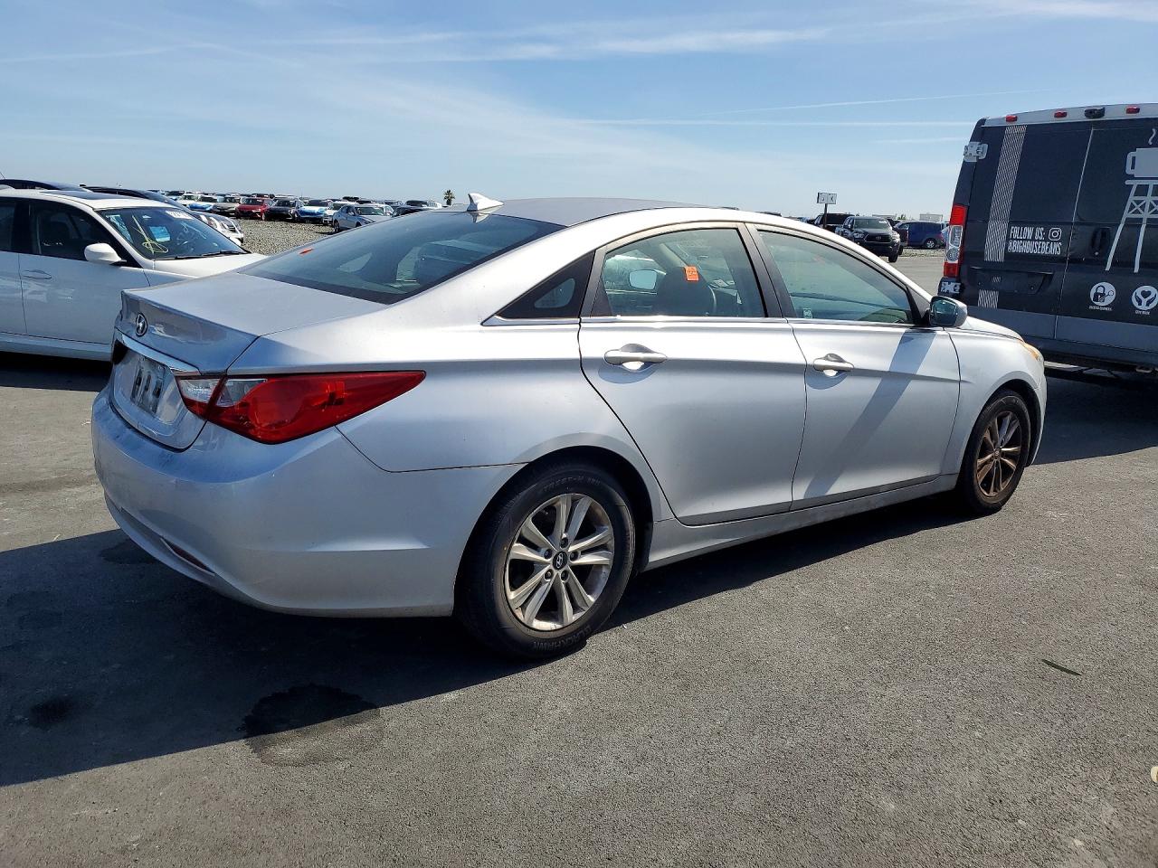 2013 Hyundai Sonata Gls Silver vin: 5NPEB4AC4DH715792