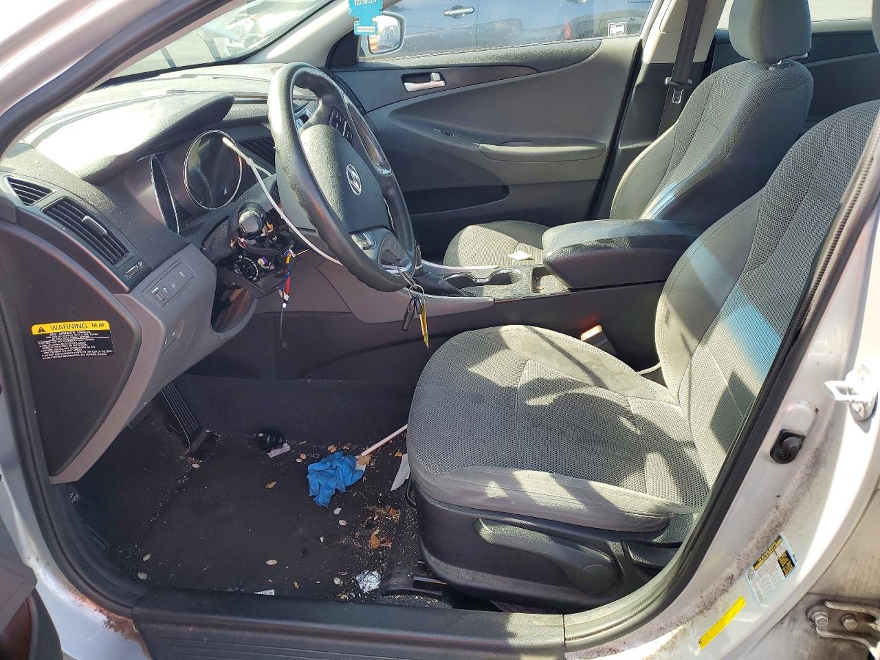 2013 Hyundai Sonata Gls Silver vin: 5NPEB4AC4DH715792