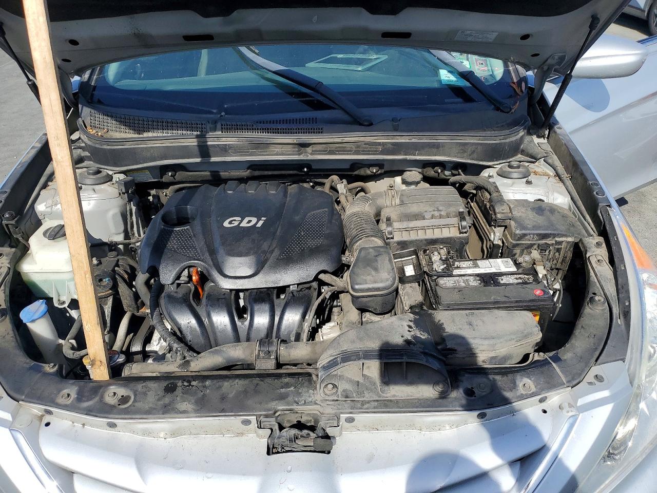 2013 Hyundai Sonata Gls Silver vin: 5NPEB4AC4DH715792