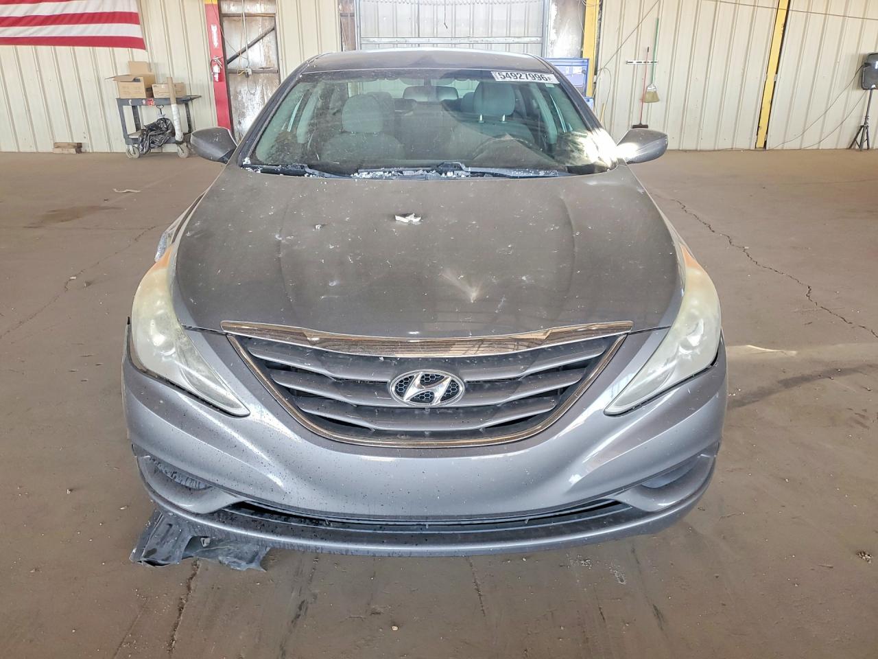 2013 Hyundai Sonata Gls Gray vin: 5NPEB4AC4DH716490