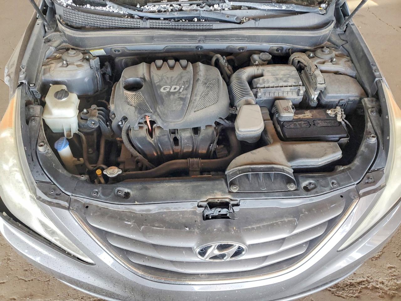 2013 Hyundai Sonata Gls Gray vin: 5NPEB4AC4DH716490