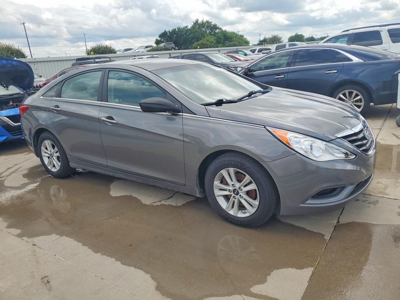 2013 Hyundai Sonata Gls Silver vin: 5NPEB4AC4DH718501