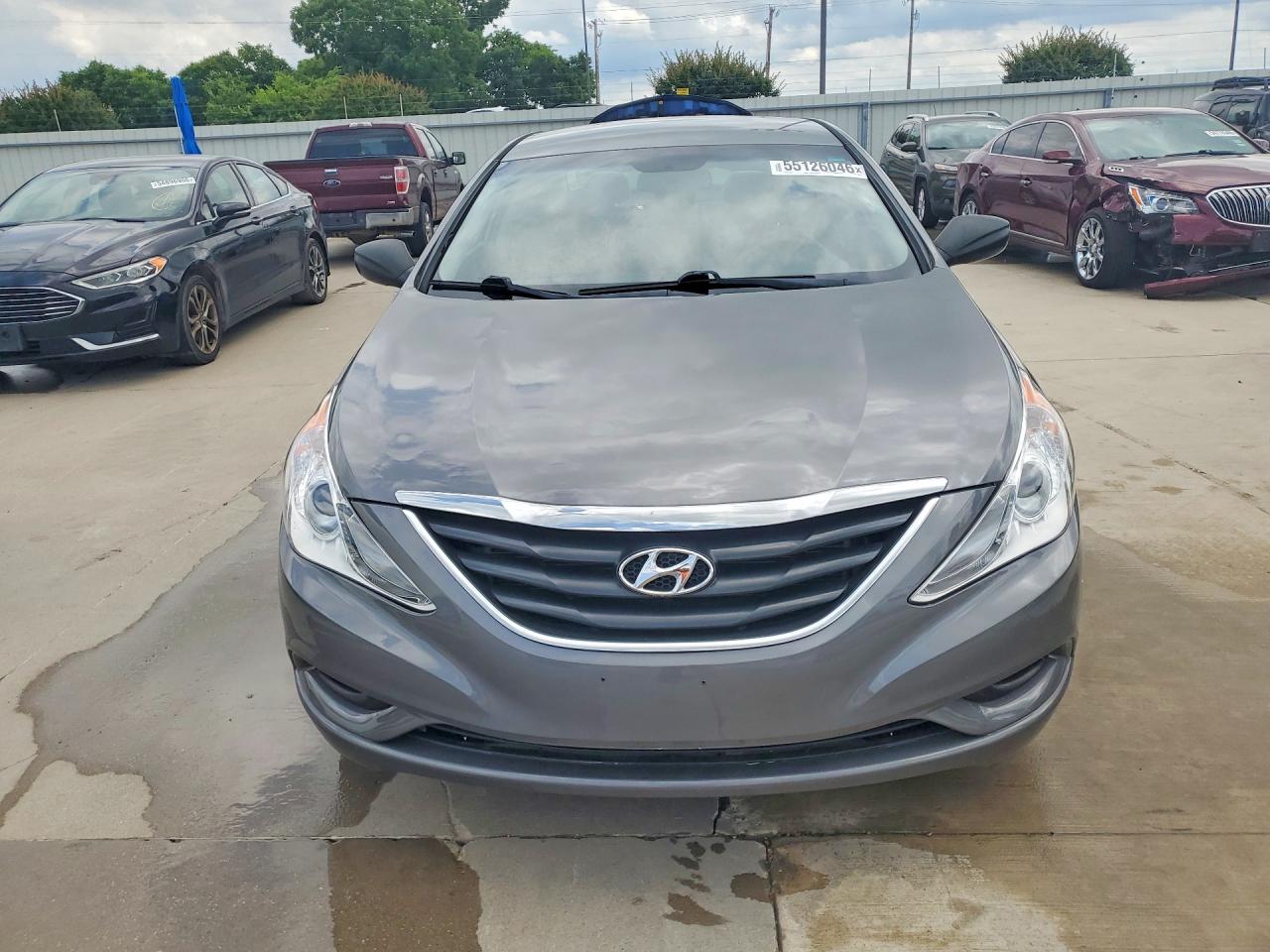 2013 Hyundai Sonata Gls Silver vin: 5NPEB4AC4DH718501