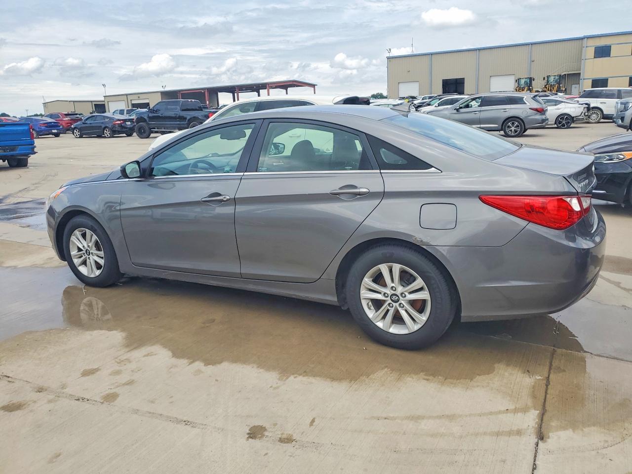 2013 Hyundai Sonata Gls Silver vin: 5NPEB4AC4DH718501